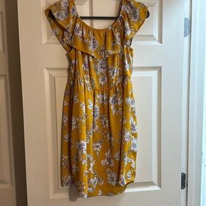 Yellow Flower Dress